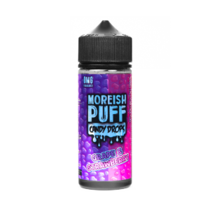 Moreish Puff Candy Drops Grape & Strawberry E-Liquid Shortfill 100ml